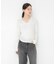V-NECK LACE RIB TOPS