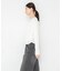 V-NECK LACE RIB TOPS