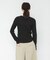 V-NECK LACE RIB TOPS