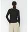V-NECK LACE RIB TOPS