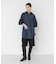 crinkle crinkle crinkle　INDIGO FRILL COLLAR SHIRTS