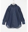crinkle crinkle crinkle　INDIGO FRILL COLLAR SHIRTS