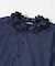crinkle crinkle crinkle　INDIGO FRILL COLLAR SHIRTS