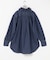 crinkle crinkle crinkle　INDIGO FRILL COLLAR SHIRTS