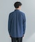 LIFE STYLE TAILOR　ショートワイドデニムライクシャツ