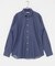 LIFE STYLE TAILOR　ショートワイドデニムライクシャツ