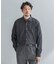 LIFE STYLE TAILOR　ショートワイドデニムライクシャツ