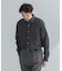 LIFE STYLE TAILOR　ショートワイドデニムライクシャツ