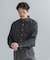 LIFE STYLE TAILOR　ショートワイドデニムライクシャツ