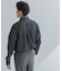 LIFE STYLE TAILOR　ショートワイドデニムライクシャツ