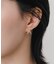ダブルラインワンタッチフープピアス