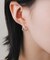 ダブルラインワンタッチフープピアス
