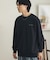 『WEB／一部店舗限定サイズ』シシュウフェイクスエードクルーネックスウェット