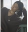 Wool V-Neck Cocoon Knit