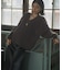 Wool V-Neck Cocoon Knit
