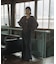 Wool V-Neck Cocoon Knit