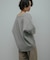 Wool V-Neck Cocoon Knit