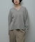 Wool V-Neck Cocoon Knit