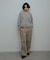 Wool V-Neck Cocoon Knit