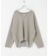 Wool V-Neck Cocoon Knit