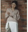 Melange Wool Half-Zip Knit