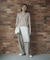 Melange Wool Half-Zip Knit