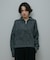 Melange Wool Half-Zip Knit