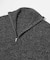 Melange Wool Half-Zip Knit
