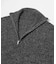 Melange Wool Half-Zip Knit