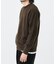 FUR WOOL CREW-NECK KNIT