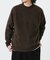 FUR WOOL CREW-NECK KNIT