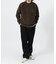 FUR WOOL CREW-NECK KNIT