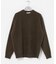 FUR WOOL CREW-NECK KNIT