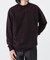 FUR WOOL CREW-NECK KNIT