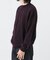 FUR WOOL CREW-NECK KNIT