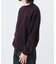 FUR WOOL CREW-NECK KNIT