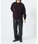 FUR WOOL CREW-NECK KNIT