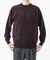 FUR WOOL CREW-NECK KNIT