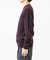FUR WOOL CREW-NECK KNIT