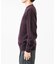 FUR WOOL CREW-NECK KNIT
