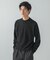 FUR WOOL CREW-NECK KNIT