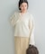 『WEB／一部店舗限定』エクストラファインサイドスリットニット