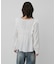 シャーリングフリルカットトップ