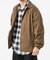 COTTON NYLON COACH JACKET