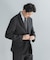 LIFE STYLE TAILOR　ウールライクツイルコンフォータブルジャケット