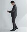 LIFE STYLE TAILOR　ウールライクツイルコンフォータブルジャケット