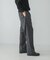 TW CHECK SEMI FLARE PANTS