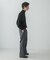 TW CHECK SEMI FLARE PANTS