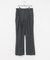TW CHECK SEMI FLARE PANTS