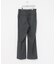 TW CHECK SEMI FLARE PANTS
